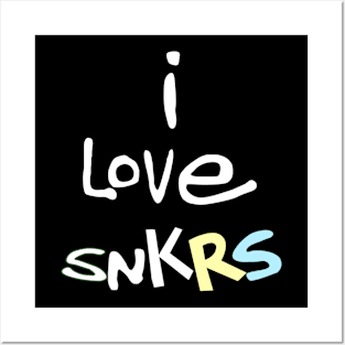 I Love Sneakers (PRO) Posters and Art